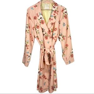 ModCloth Peach Floral Blazer Dress